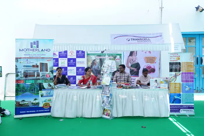 Member businesses on the expo floor