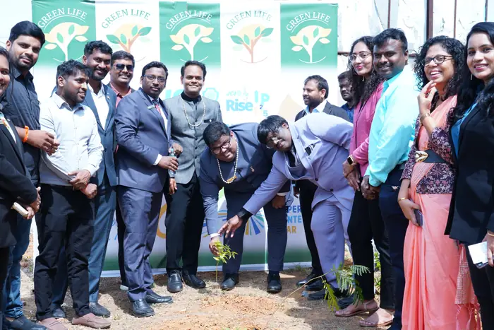 Green Life — plantation drive